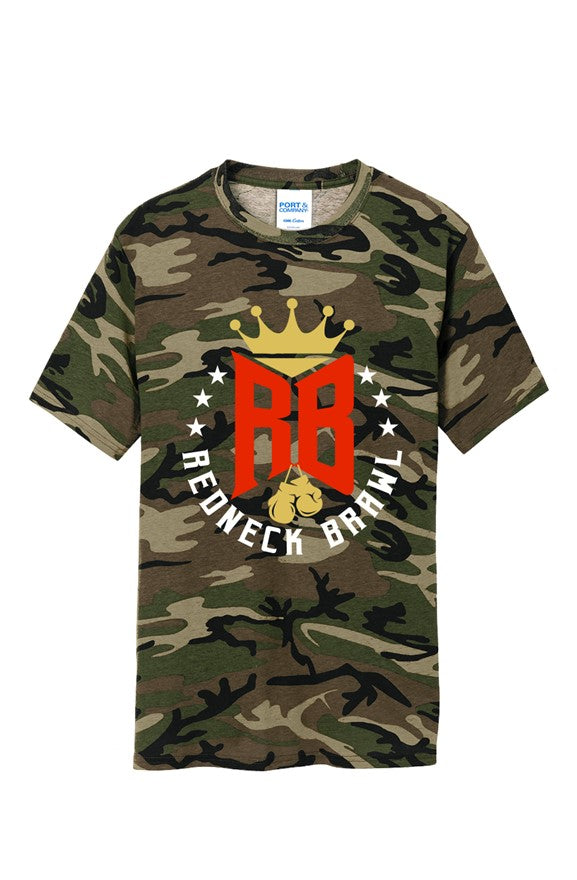 Logo Cotton Camo Tee